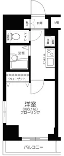 ハーモニーレジデンス駒込【8階】の間取り