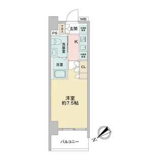 LA DOUCEURお花茶屋I【3階】の間取り