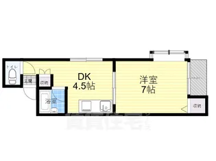 メイフェアーマンション【2階】の間取り