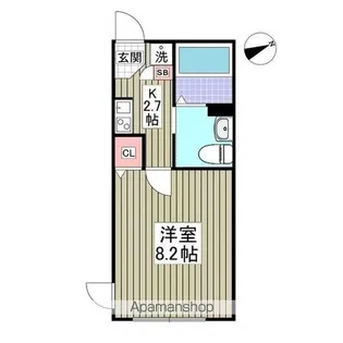 メゾンアレンヌ【1階】の間取り