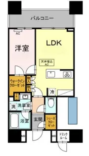 パークシティ大崎 ザ タワー【20階】の間取り