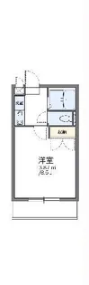レオパレスラークスパー玉村【2階】の間取り