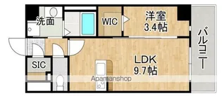 ラルヴェール和白駅前【5階】の間取り