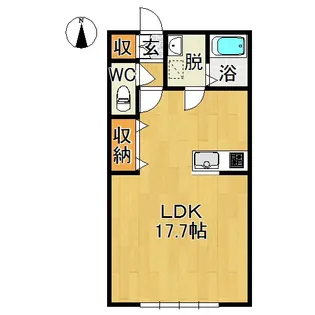 ピュアハウス【2階】の間取り