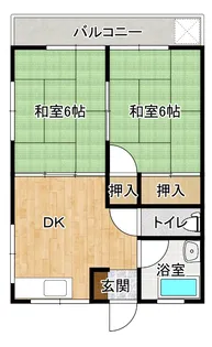 コーポ福良【2階】の間取り