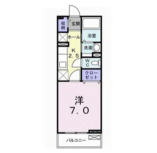 フィオーレ【2階】の間取り
