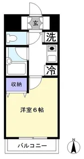 ソレイユ天王台【2階】の間取り