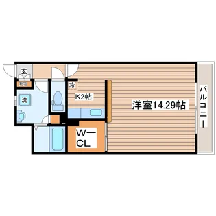 フォーティーワンテラス【2階】の間取り