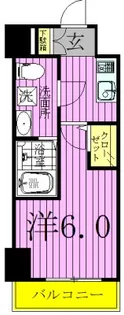 メインステージ北千住4【3階】の間取り