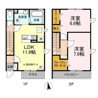 アビータの間取り
