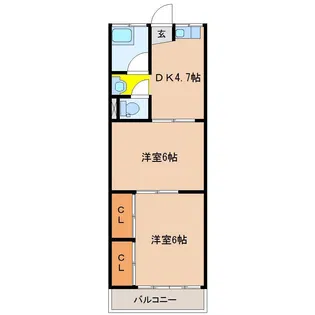セラン本郷【2階】の間取り
