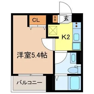 IXO浅間町【3階】の間取り