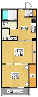 ガーデンプラザ【1階】の間取り