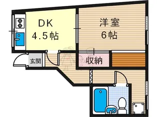 プチ松虫【1階】の間取り