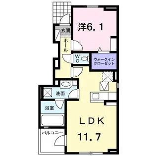 サニー・ベル II【1階】の間取り
