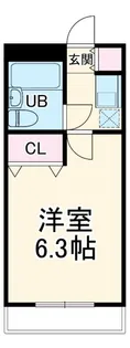 METEORIT弐番館【3階】の間取り