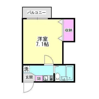 コート祖師谷【3階】の間取り