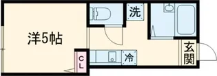 ロイヤルブルーゲート五反野【1階】の間取り