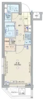 パティーナ馬込【2階】の間取り