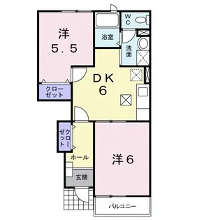 ブリッサトーレ【1階】の間取り