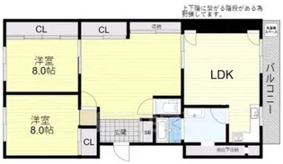 安田ビル【2階】の間取り