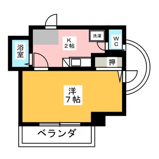 シェラ大曽根【6階】の間取り