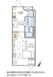 HTピア赤坂【4階】の間取り
