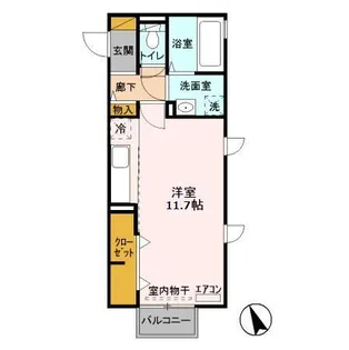 シャルマン C【2階】の間取り