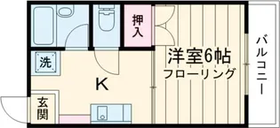 グラン・パレ西綾瀬【4階】の間取り