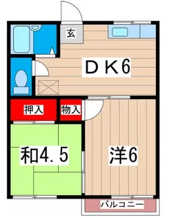 シェイルメゾンA【2階】の間取り