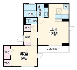 ベルフィーヌ東船橋【1階】の間取り