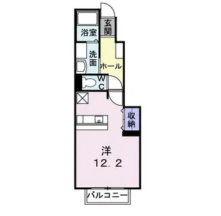 プチ・メゾンK【1階】の間取り