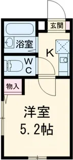 コロン【1階】の間取り