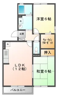 Sejour COSMOS A【2階】の間取り