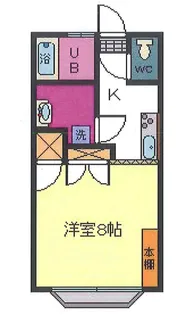 山形県山形市あずま町【アパート】の間取り