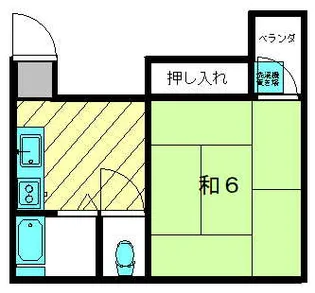 江戸川サンハウス【2階】の間取り