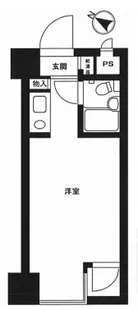 フォンテ六本木【6階】の間取り