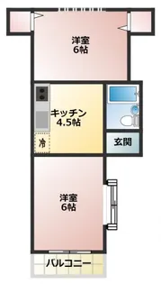 クラ16【1階】の間取り