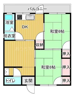 武村マンション上柏 A【3階】の間取り