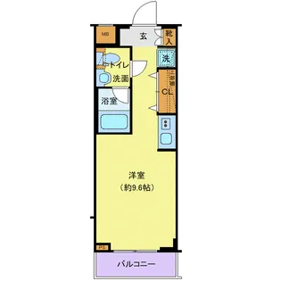 プレール・ドゥーク方南町【3階】の間取り