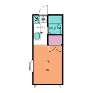 プチメゾン北条【1階】の間取り