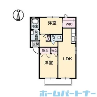 シャーメゾン エチュードD【1階】の間取り