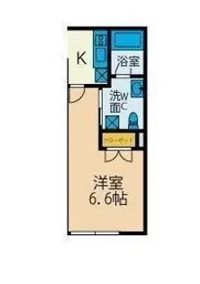レモングラスB棟【1階】の間取り