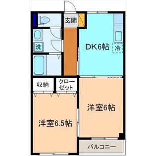 プラムガーデン【2階】の間取り