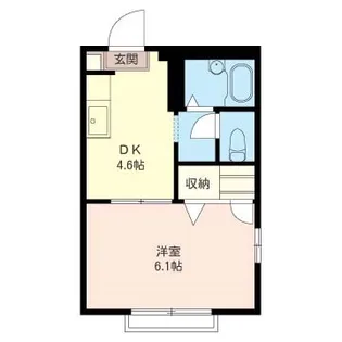 パークヒルズ II【2階】の間取り