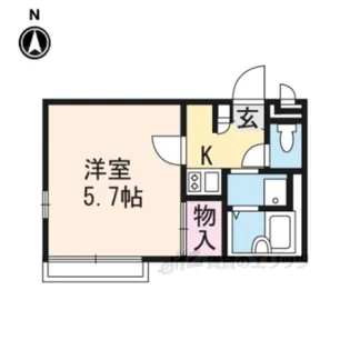 レオパレスBanba【2階】の間取り