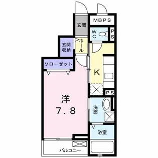 アベリア【3階】の間取り
