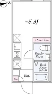 東京都板橋区仲町【マンション】の間取り