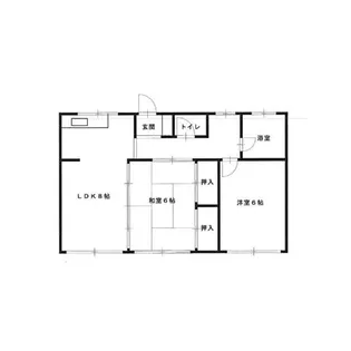 コーポマルベニ【5階】の間取り