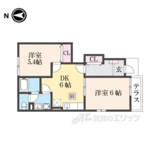 ピーノセーリオ【1階】の間取り